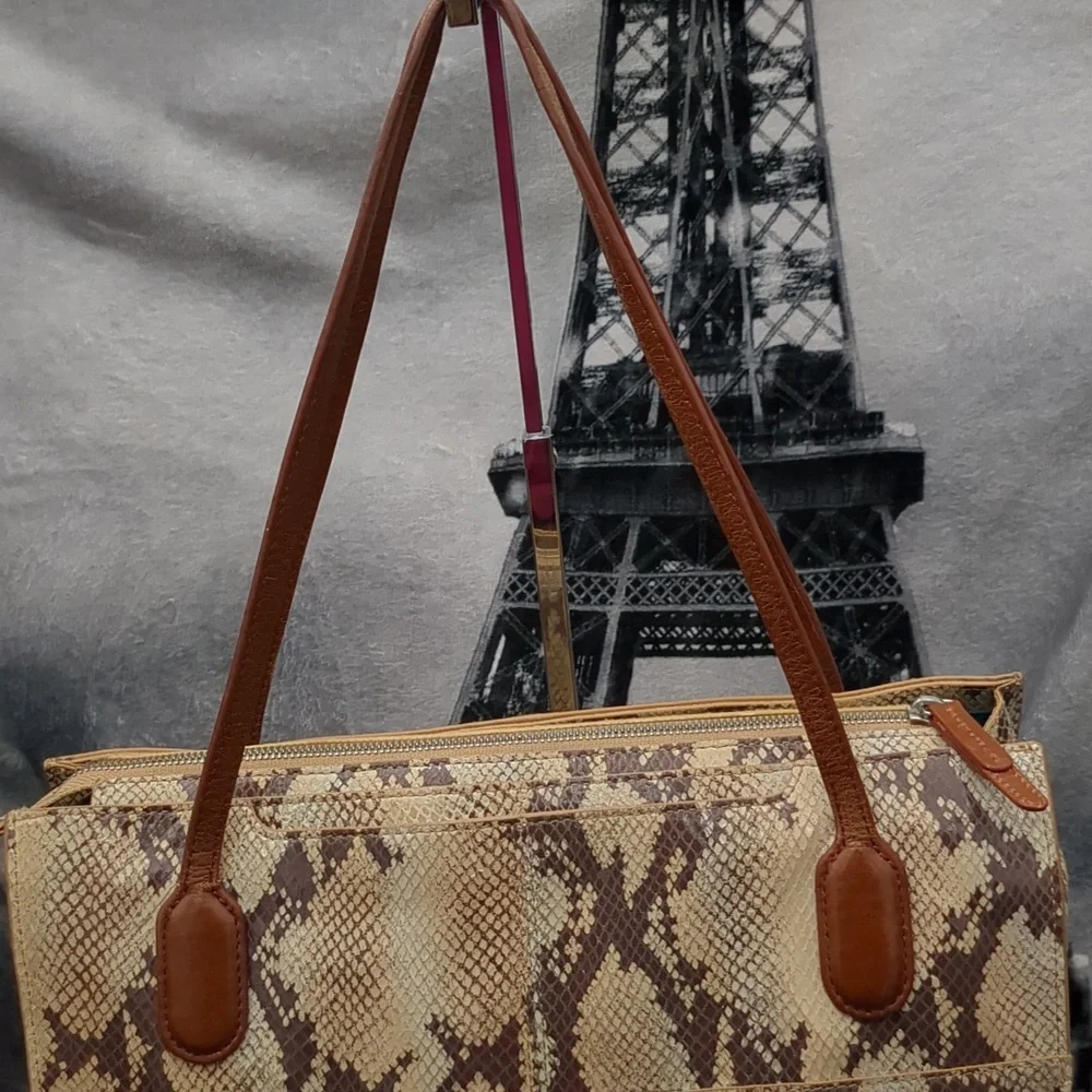 Hobo international Snake print leather tote